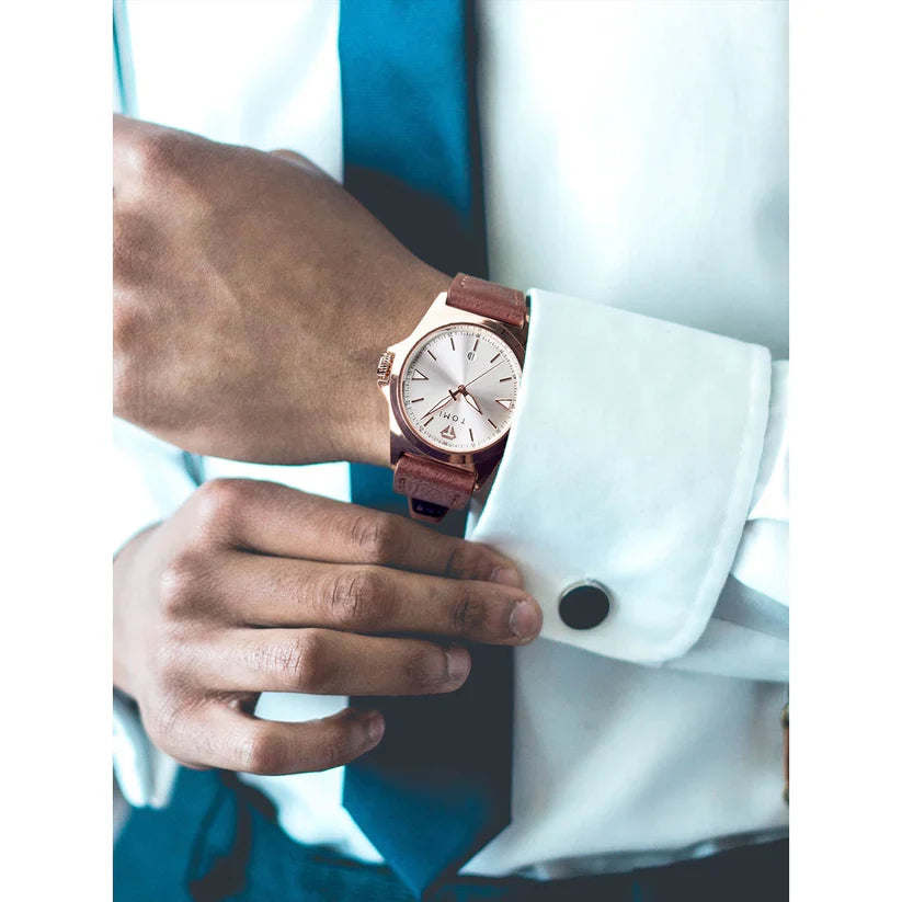 TOMI T-041 Business Watch with Pen Gift Set | The Tomi Watches